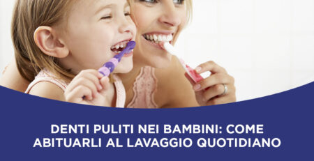 denti puliti e bambini